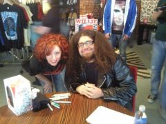 Me Meeting Claudio Sanchez from Coheed & Cambria