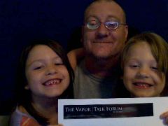 Me and 2 of my Reasons for Vapeing