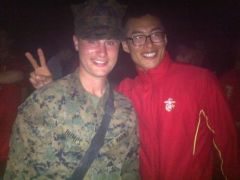 RoK Marine guy and me