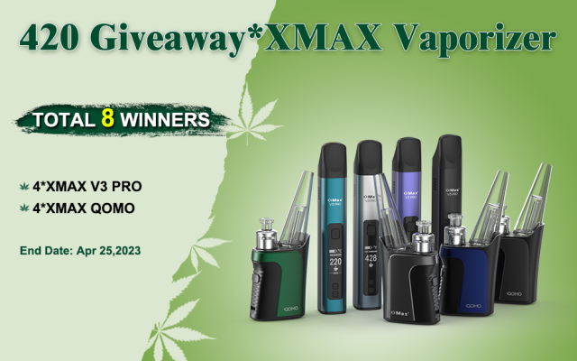 XMAX VAPORIZER 420 GIVEAWAY.png